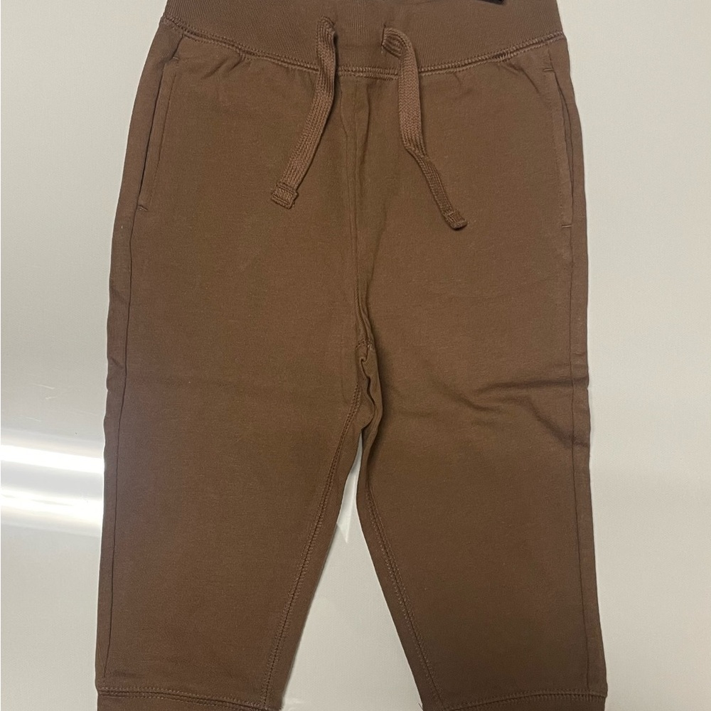 Brand New 18-24 Months Brown Comfy Joggers
